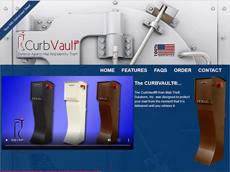 Curb Vault home page